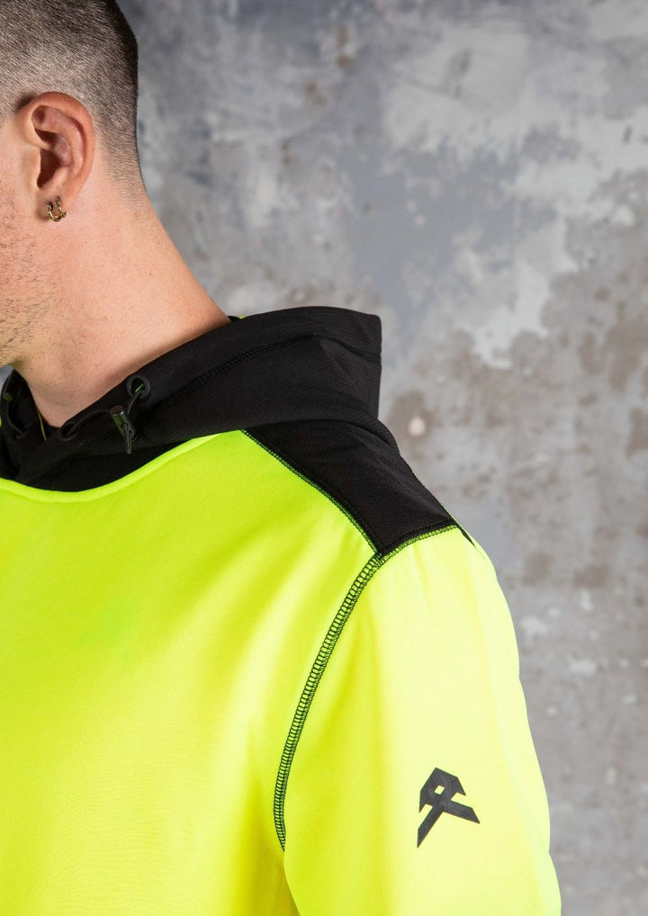 Anthem - Hi Vis Tech Hooded Sweatshirt (Hi Vis Yellow)