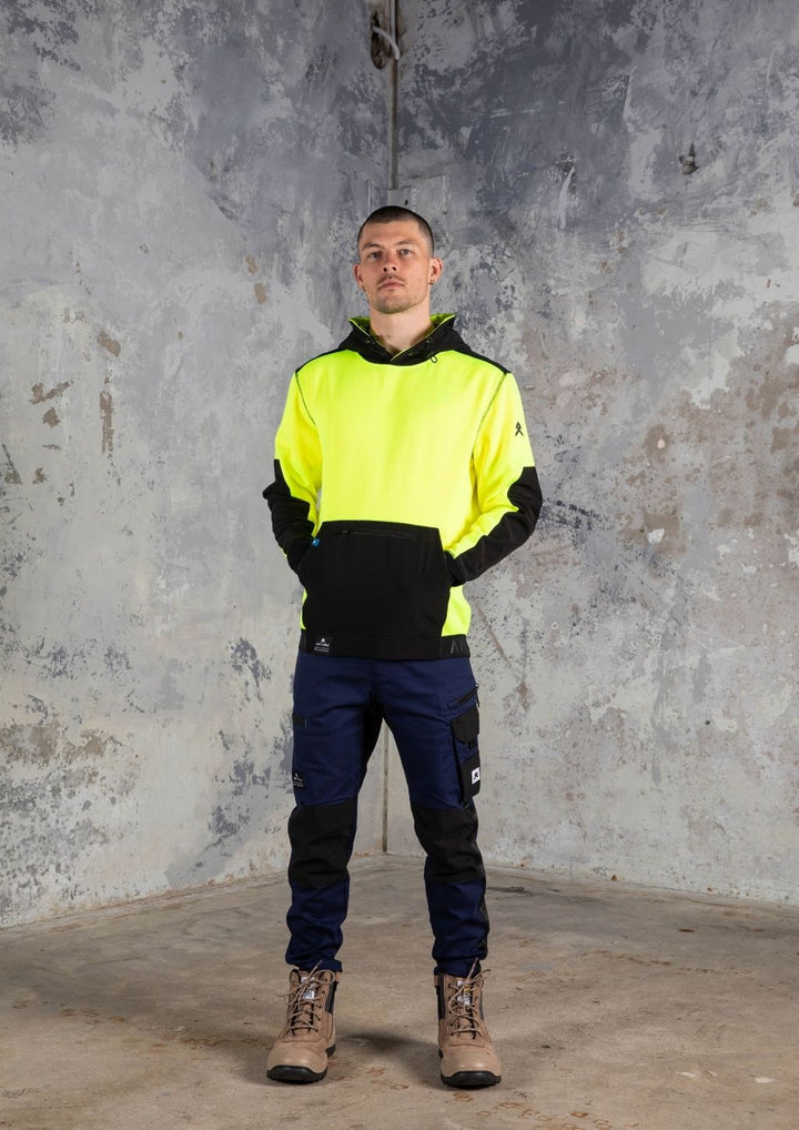 Anthem - Hi Vis Tech Hooded Sweatshirt (Hi Vis Yellow)