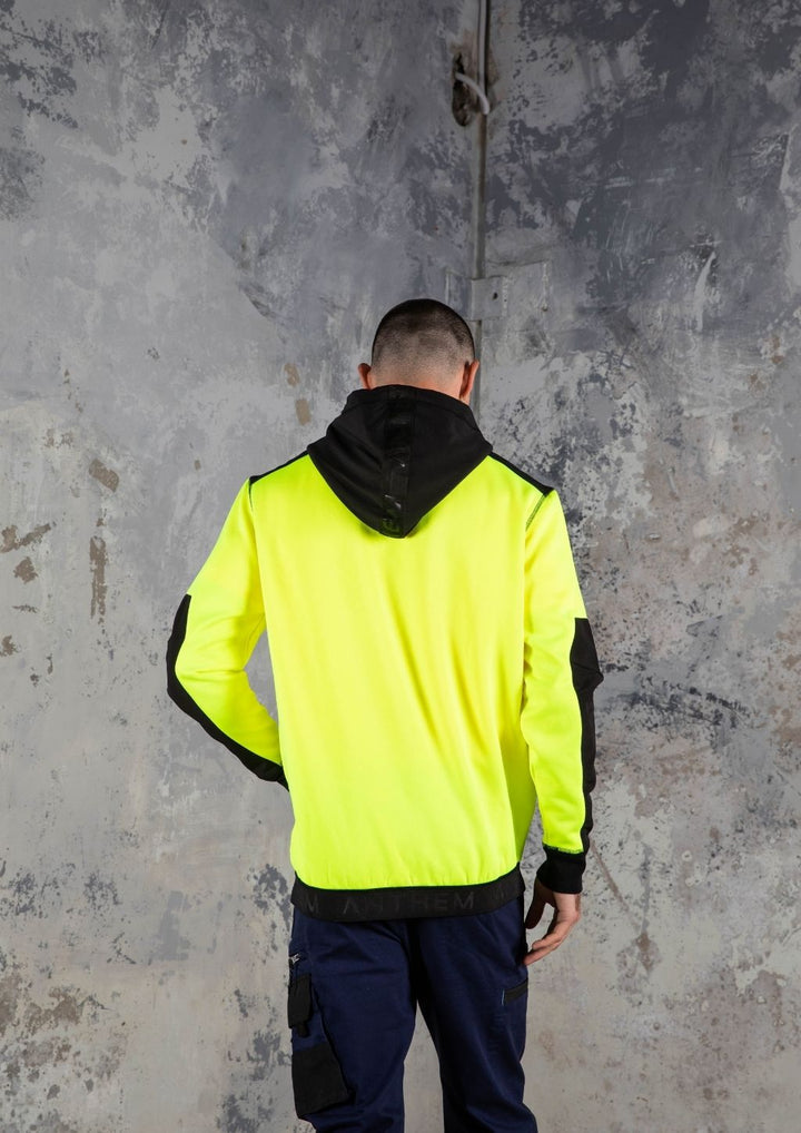 Anthem - Hi Vis Tech Hooded Sweatshirt (Hi Vis Yellow)
