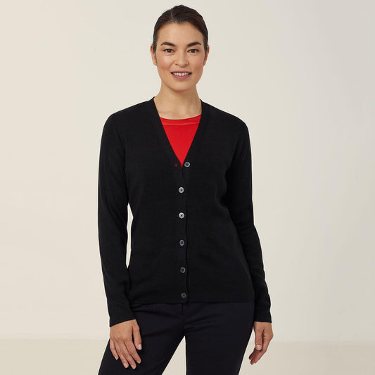 NNT - V-Neck Cardigan (Black)