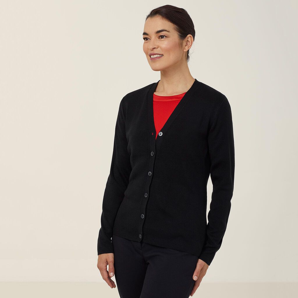 NNT - V-Neck Cardigan (Black)