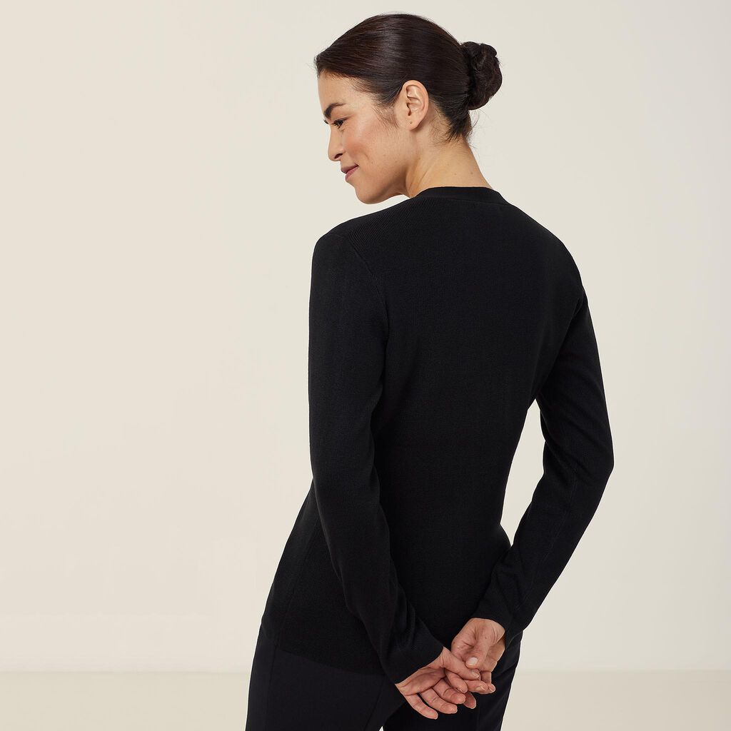 NNT - V-Neck Cardigan (Black)