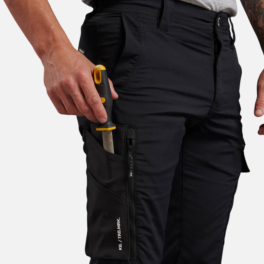 King Gee - Trademark Cargo Pant (Black)