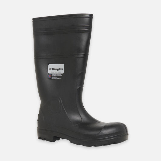 King Gee - Hydroguard Gumboot (Black)