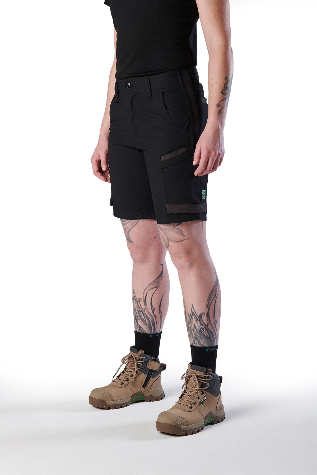 FXD - WS-5W Womens Work Short (Black)