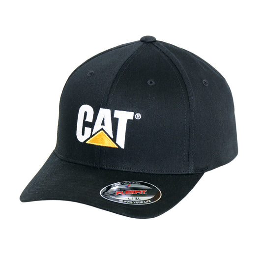 CAT - Trademark Flexfit Cap (Black)