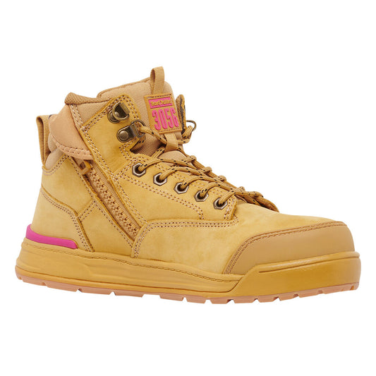 Hard Yakka - 3056 Womens Lace Up Side Zip (Wheat)